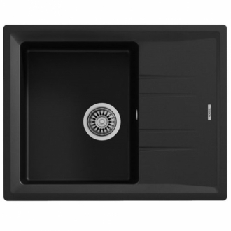 Кухонная мойка Teka STONE 45 S-TG 1B 1D карбон (ручной слив)