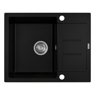 Мойка AquaSanita  Tesa SQT 102 601 AW black metallic