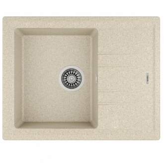 Кухонная мойка Teka STONE 45 S-TG 1B 1D песочный беж (ручной слив)