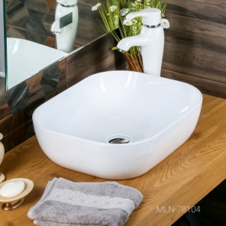 Раковина накладная MELANA  MLN-78104
