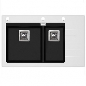 Мойка AquaSanita  Delicia Plus GQD 150 W 601 AW black metallic