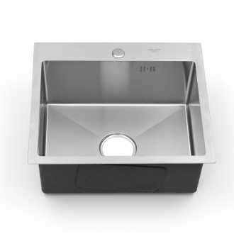 Кухонная мойка врезная MELANA H5045 Profline Сатин 3,0/200 с коландером