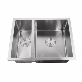 Кухонная мойка врезная MELANA H57544 Profline Сатин 3,0/200  с коландером
