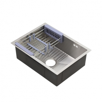 Кухонная мойка врезная MELANA H5844 Profline Сатин 3,0/200
