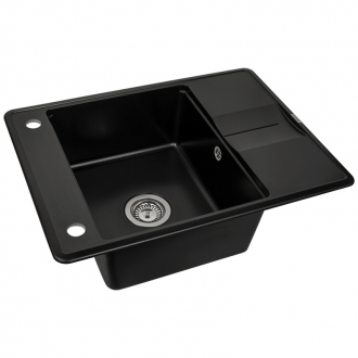 Мойка AquaSanita Bella SQB 102 601 AW black metallic