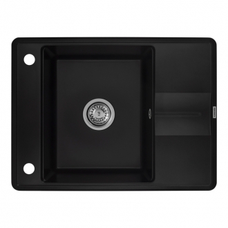 Мойка AquaSanita Bella SQB 102 601 AW black metallic