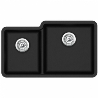 Мойка AquaSanita  Arca SQA 230 601 R W black metallic