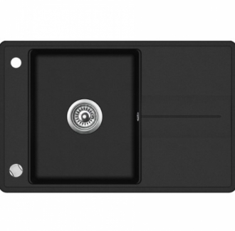 Мойка AquaSanita Bella SQB 101 601 AW black metallic