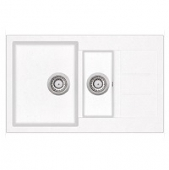 Мойка AquaSanita  Tesa SQT 151 710 AW alba