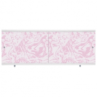 Экран под ванну Метакам серии "Кварт" 1,68 Мрамор розовый