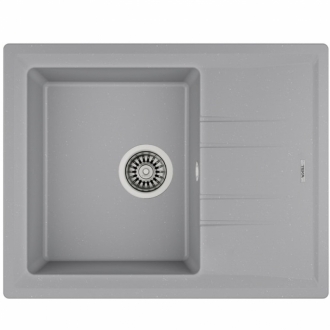 Кухонная мойка Teka STONE 45 S-TG 1B 1D серый металлик (ручной слив)