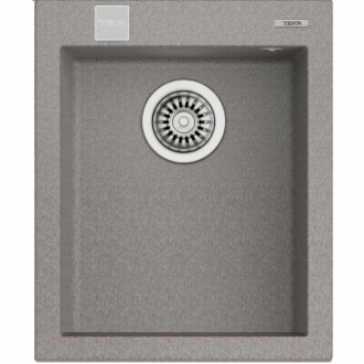 Кухонная мойка Teka FORSQUARE 34.40 TG серый камень (автоматический слив)
