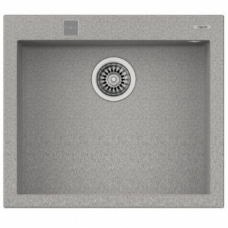 Кухонная мойка Teka FORSQUARE 50.40 TG серый камень (автоматический слив)