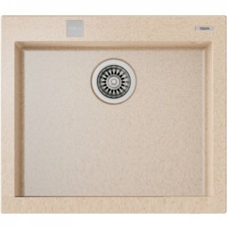 Кухонная мойка Teka FORSQUARE 50.40 TG авена бежевый (автоматический слив)