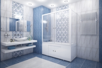 Душевая ширма "Купе" на ванну