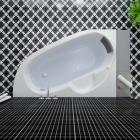 Акриловая ванна Lavinia Boho Bell Pro 140*95 (правая; с силиконовым подголовником)