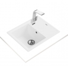 Кухонная мойка Teka STONE 45 S-TG 1B 1D белый (ручной слив)