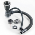 Кухонная мойка врезная MELANA H57544 Profline Сатин 3,0/200  с коландером