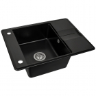 Мойка AquaSanita Bella SQB 102 601 AW black metallic