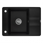 Мойка AquaSanita Bella SQB 102 601 AW black metallic