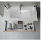 Тумба подвесная под умывальник Inca 60см + Встраиваемый умывальник Inca 60см