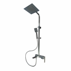 Душевая система Nordline TOMMY cо смесителем для ванны/душа оружейная сталь