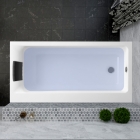 Акриловая ванна Lavinia Boho Сatani 160*80 R с силиконовым подголовником