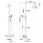 Душевая система Teka Soller Dual Control