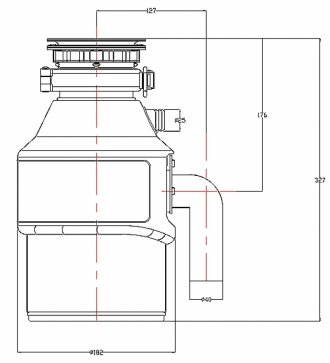 Измельчитель пищевых отходов Teka TR 23.1