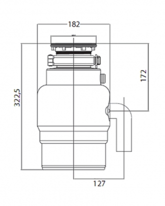 Измельчитель пищевых отходов Teka TR 34.1